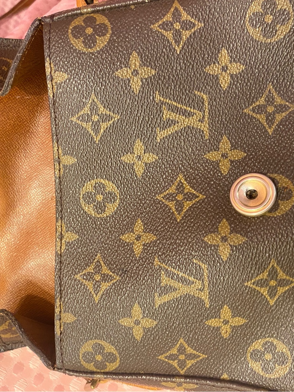 Louis Vuitton Monogram Canvas Crossbody in Brown and Tan - Picture 12 of 16